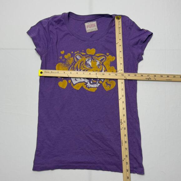 Y2K Vintage PINK Victorias Secret Size Large Baby Tee - Picture 5 of 5